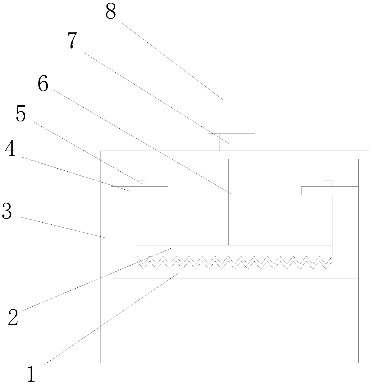 Automatic gluing device for infusion apparatus production line