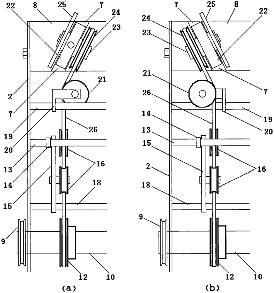 Plate grooving machine