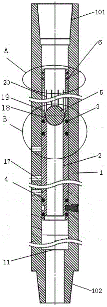 Multifunctional well-completion sieve tube tool and usage method thereof