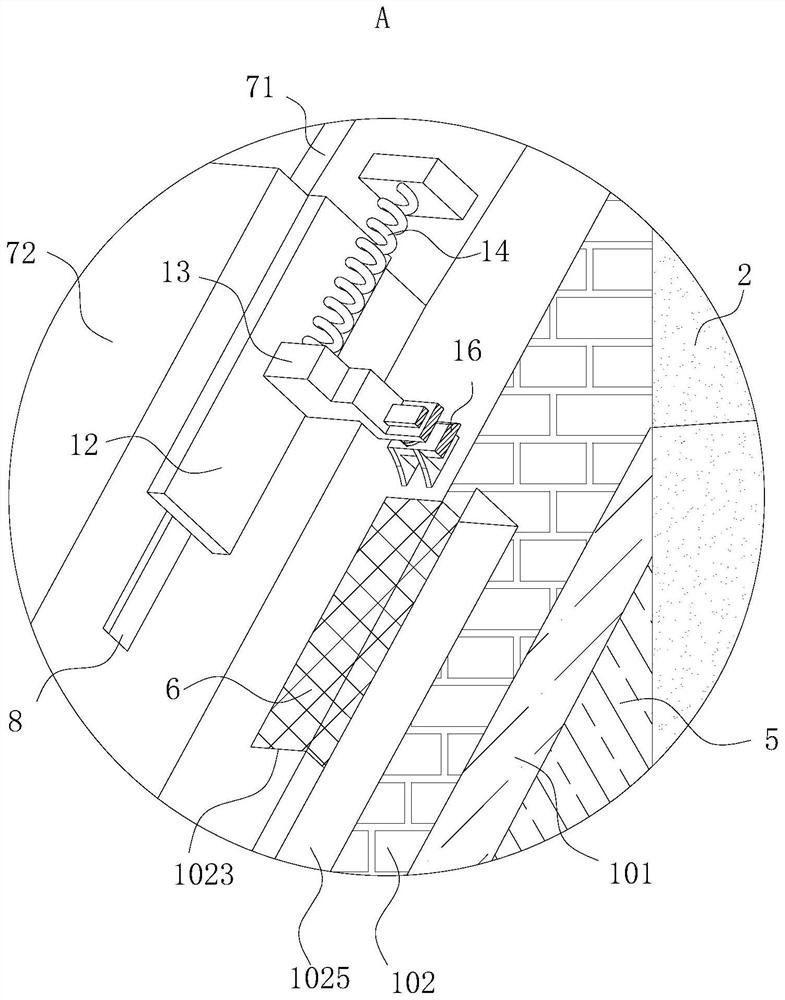 Waterproof construction method of hydraulic project