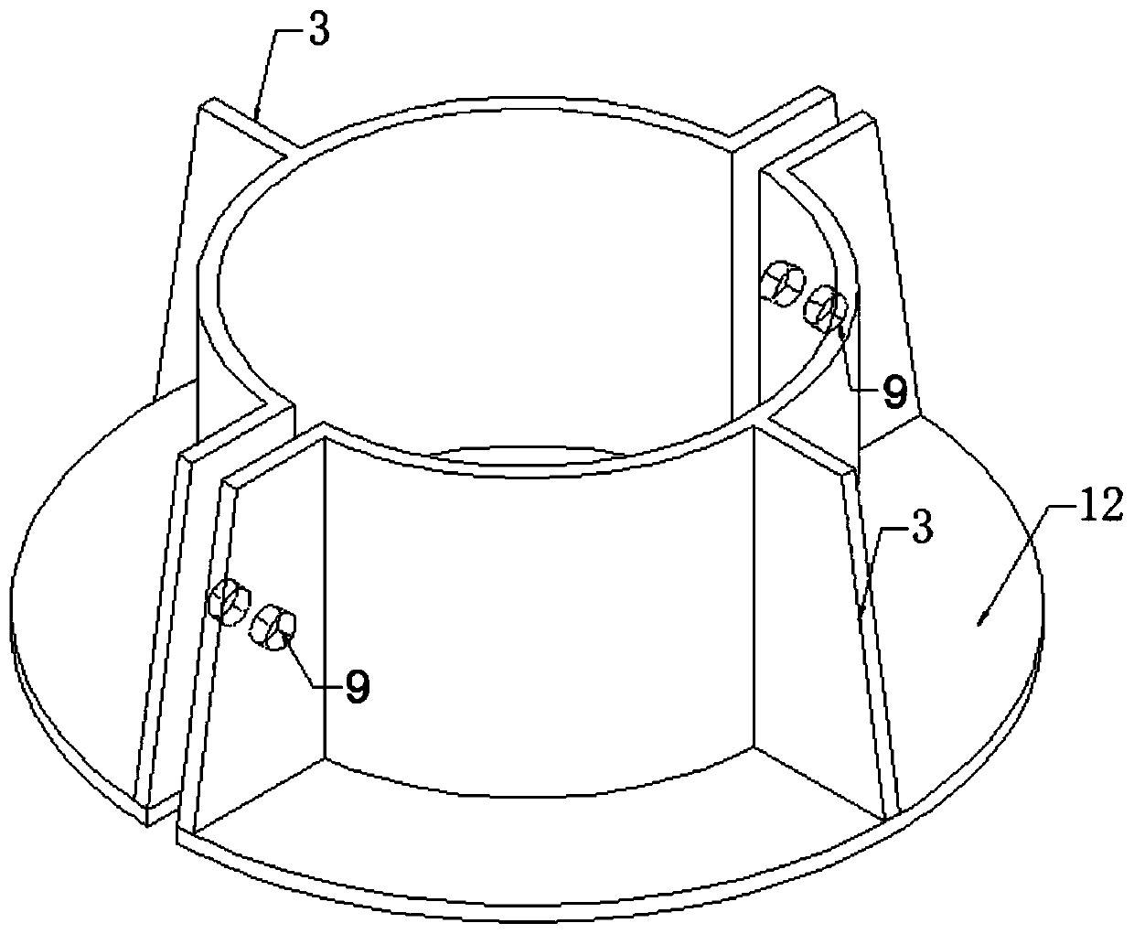 Flexible unloading device