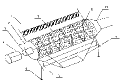 Garbage sorting device and method