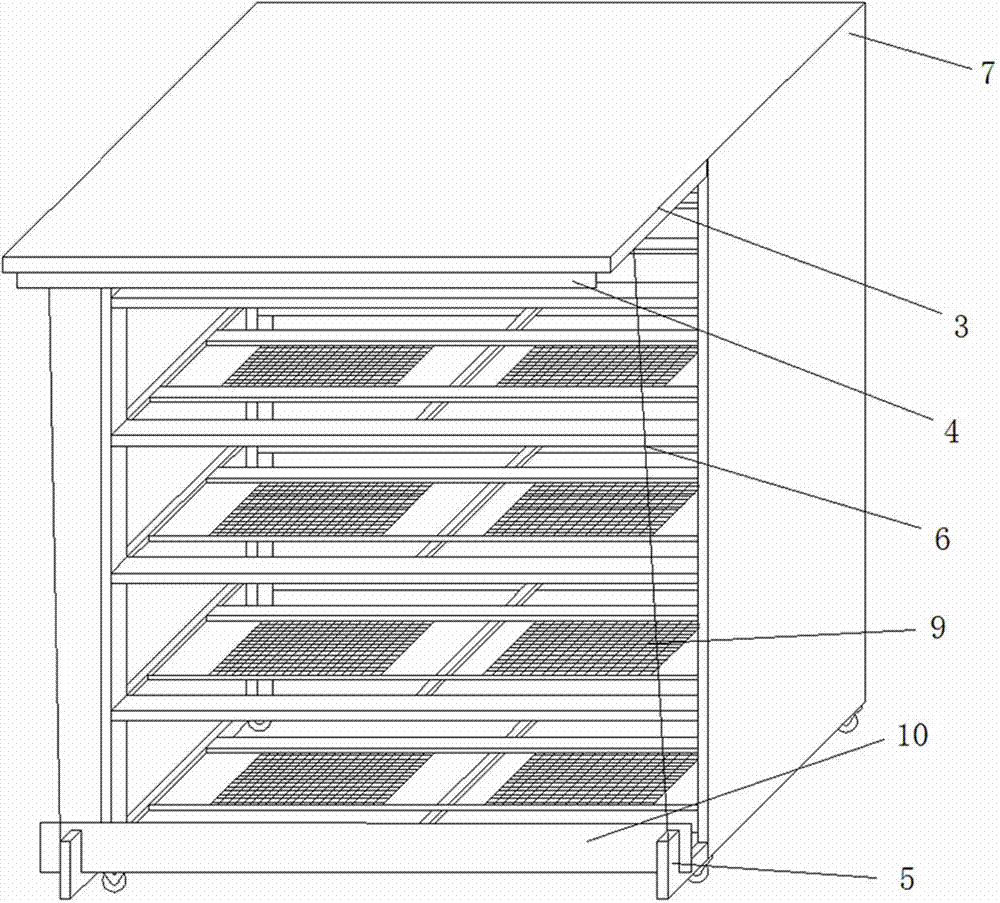 Method for collecting single-horned sumac gallnut migratory flight aphids through mobile collecting device