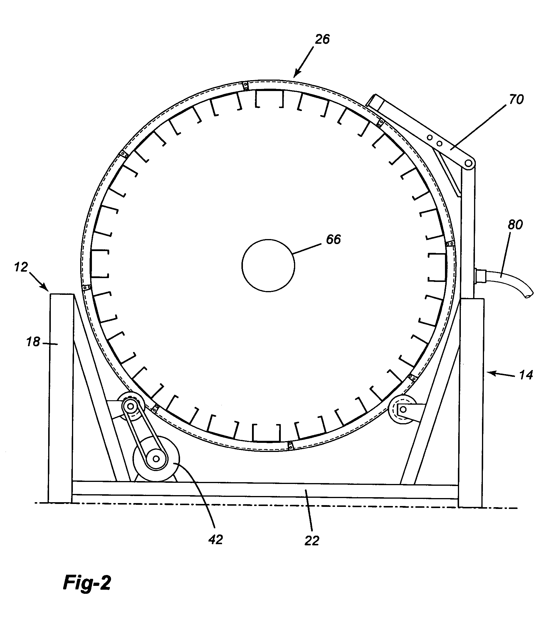 Rotary plant growing apparatus