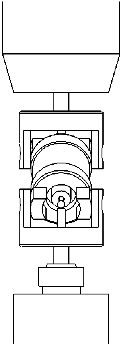 Machine tool precision detection device and method under loading state