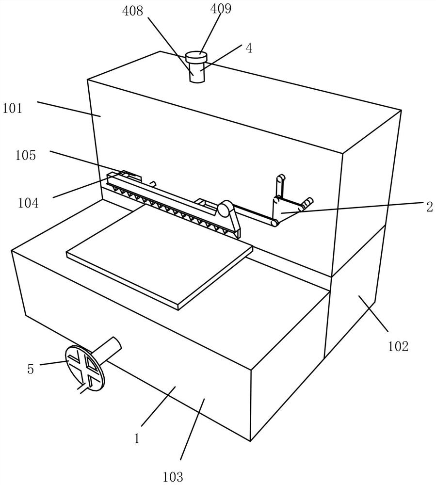 A steel plate cutting device for interior design and decoration