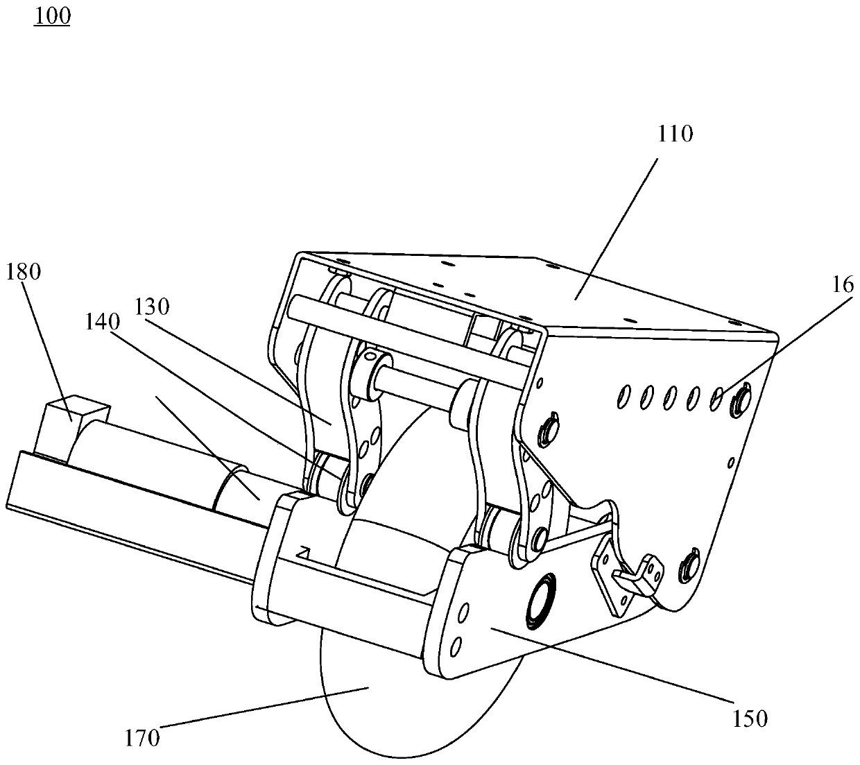 Suspension mechanism and mobile robot