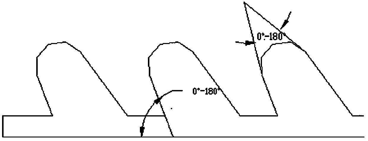 A tooth-shaped heat-conducting silicone rubber and its preparation method