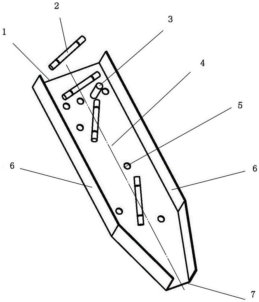 Sugarcane seed section guiding delivery device of sugarcane planter