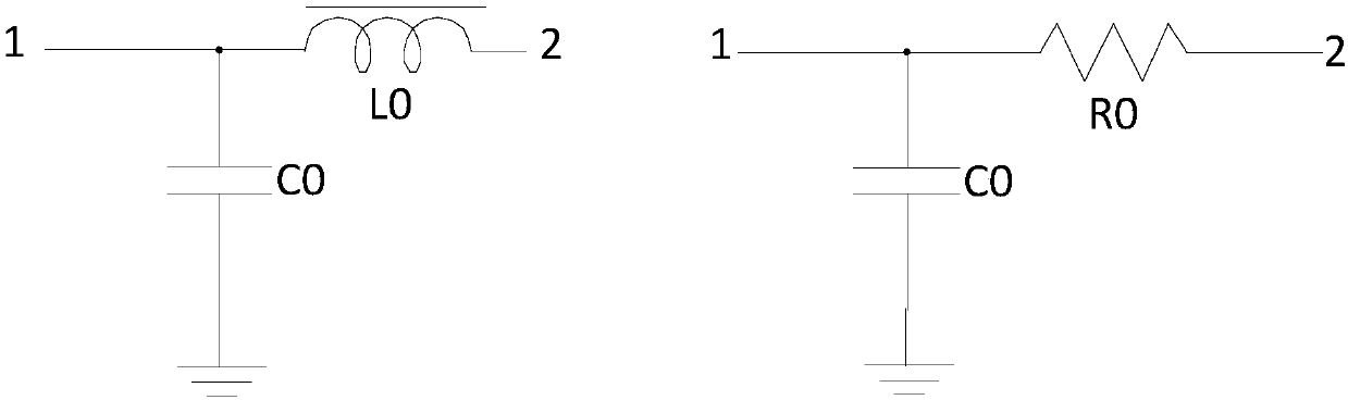 Voltage-controlled tuning frequency selection network