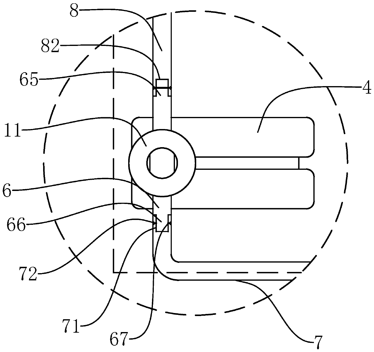 Universal caster and connecting structure and adjusting method of universal caster and connecting structure