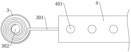 Lubricating device with flaw detection and damage assessment functions for crane steel wire rope