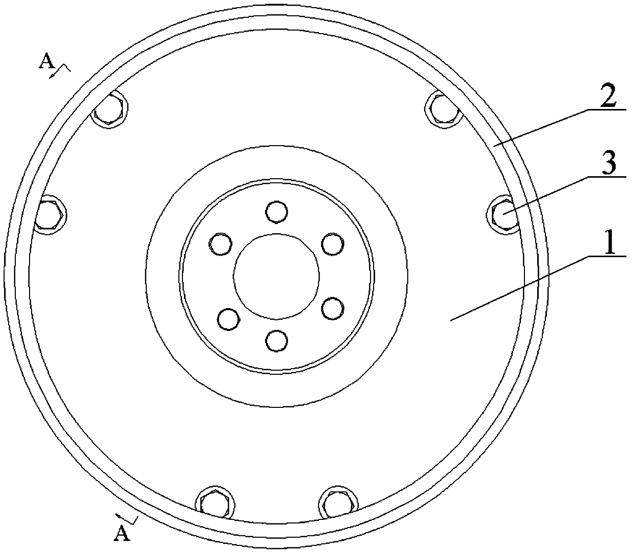 Engine and flywheel assembly thereof