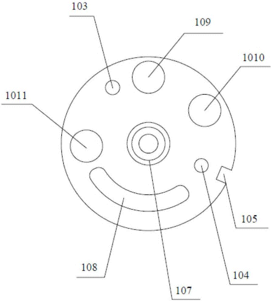 Inertial gunpowder composite rotor-type isolation mechanism