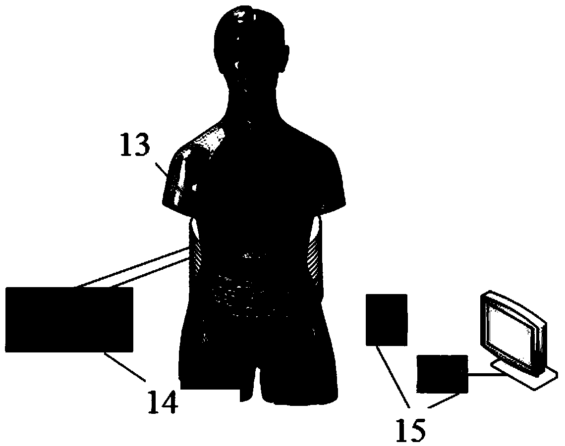 Gastrointestinal tract precancerous lesion non-invasive detection system based on wireless energy supply