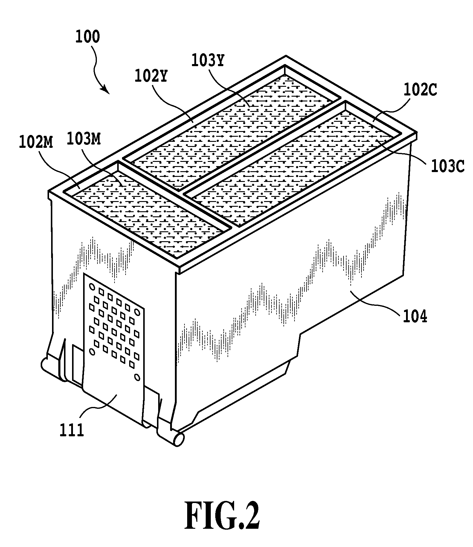 Inkjet printing head and inkjet printing cartridge