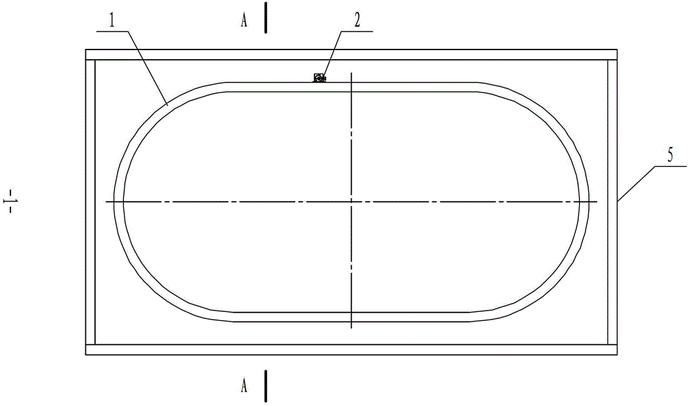 Full-automatic elliptical top baking lamp