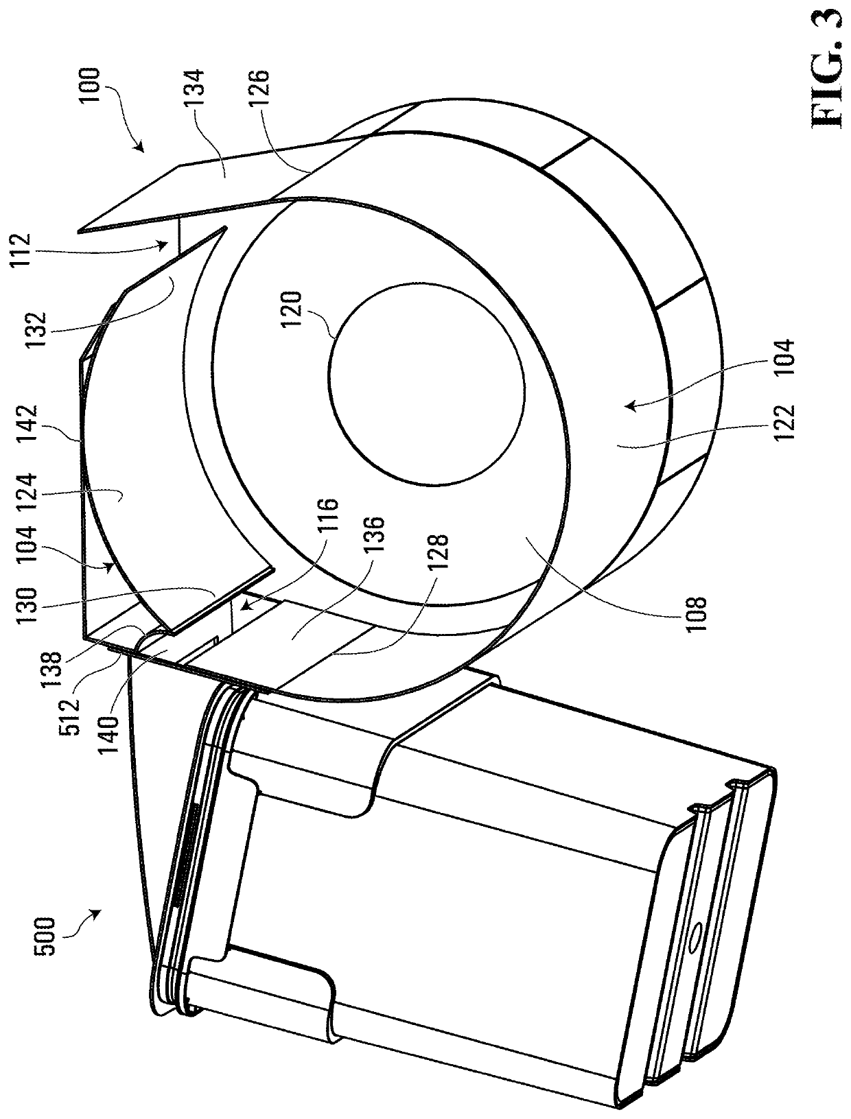 Centrifugal gas separator