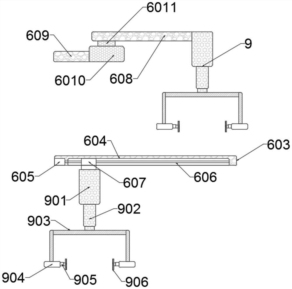 Efficient and rapid communication testing device for electronic equipment