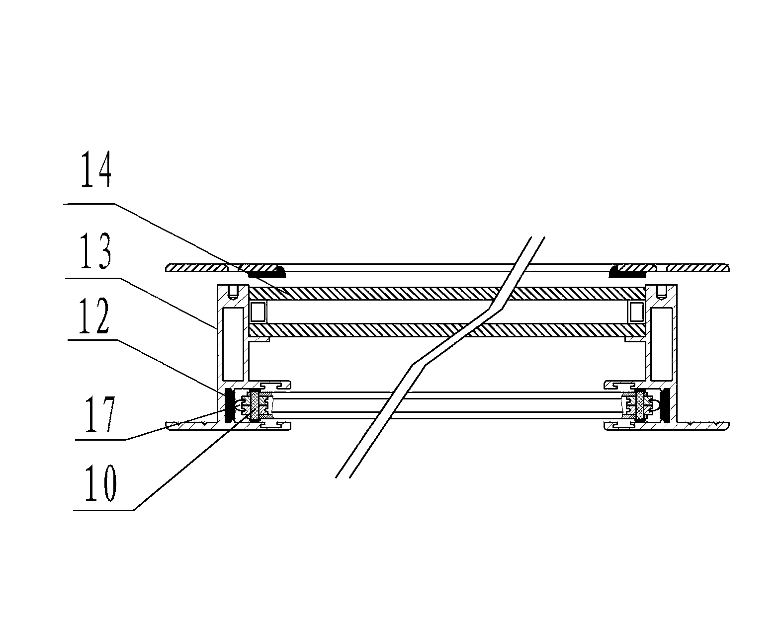 Vehicle window with curtain