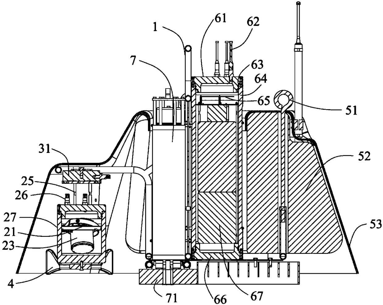 Sea-bottom seismograph