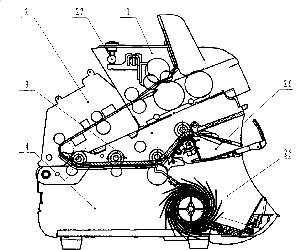 Modularized counting machine