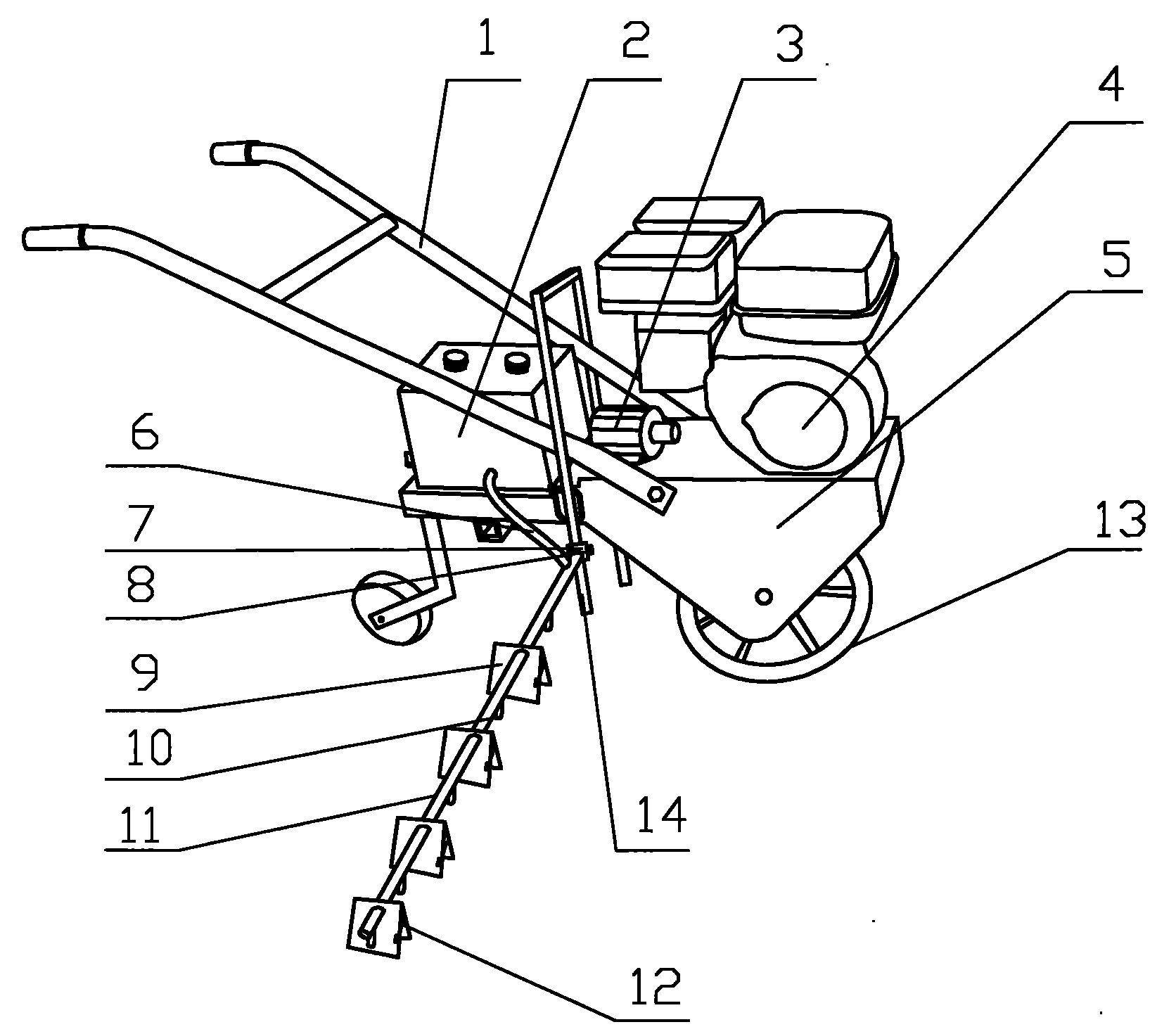 Farmland spraying machine