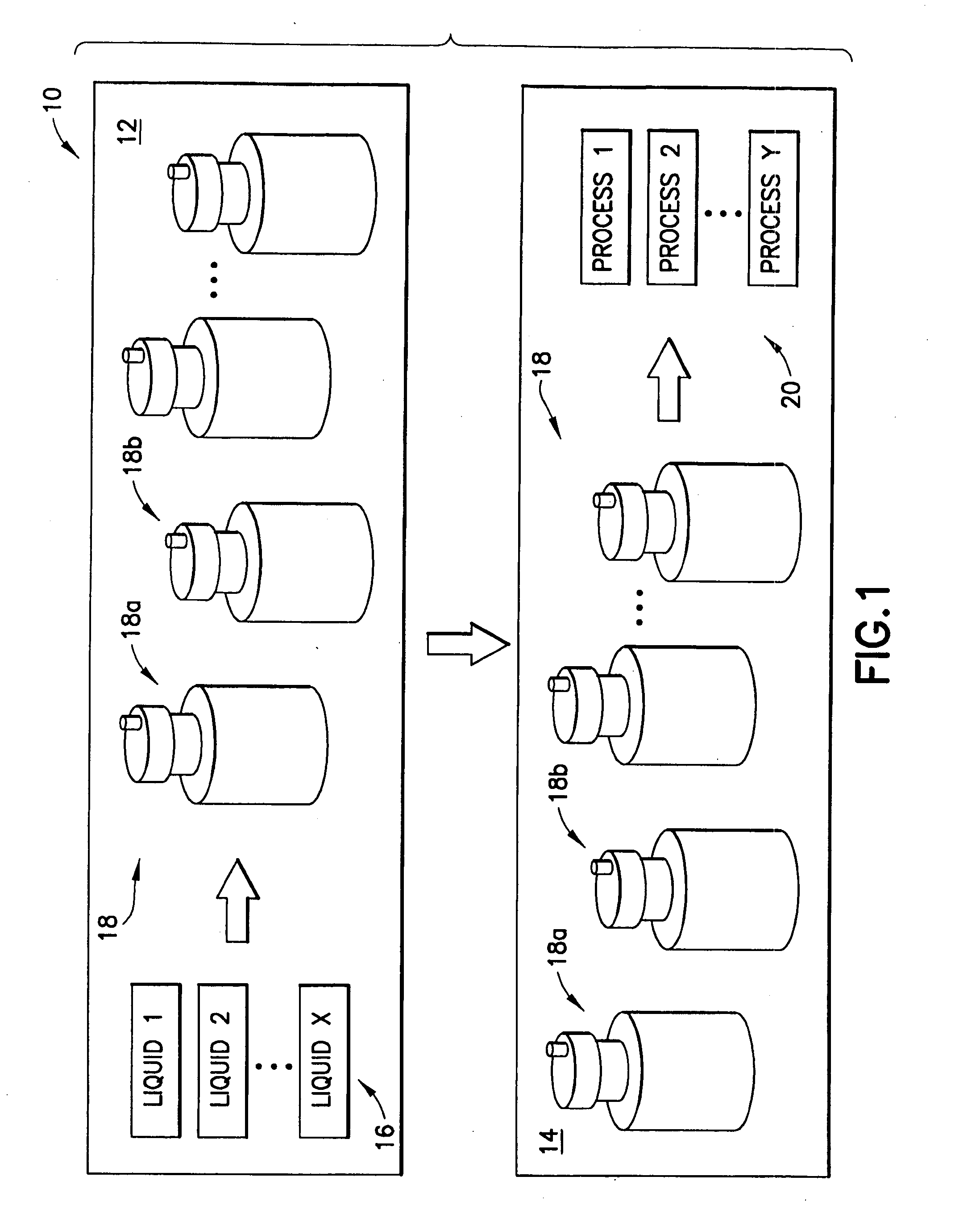 Liquid handling system with electronic information storage