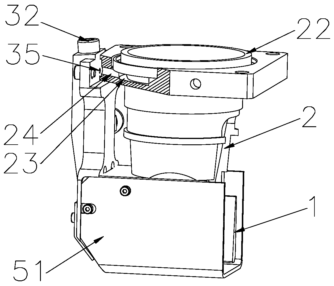 Double-path gas protection device of high-power laser machining head