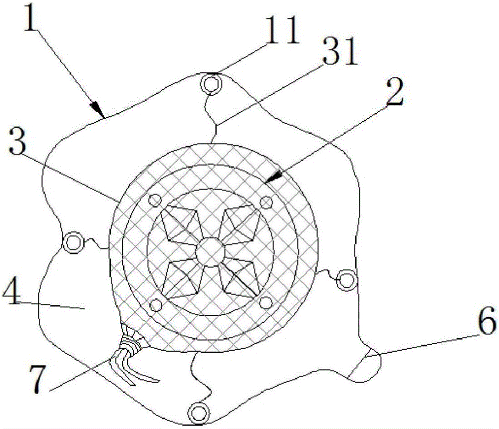 Heating and cooling two-purpose water bag without wire