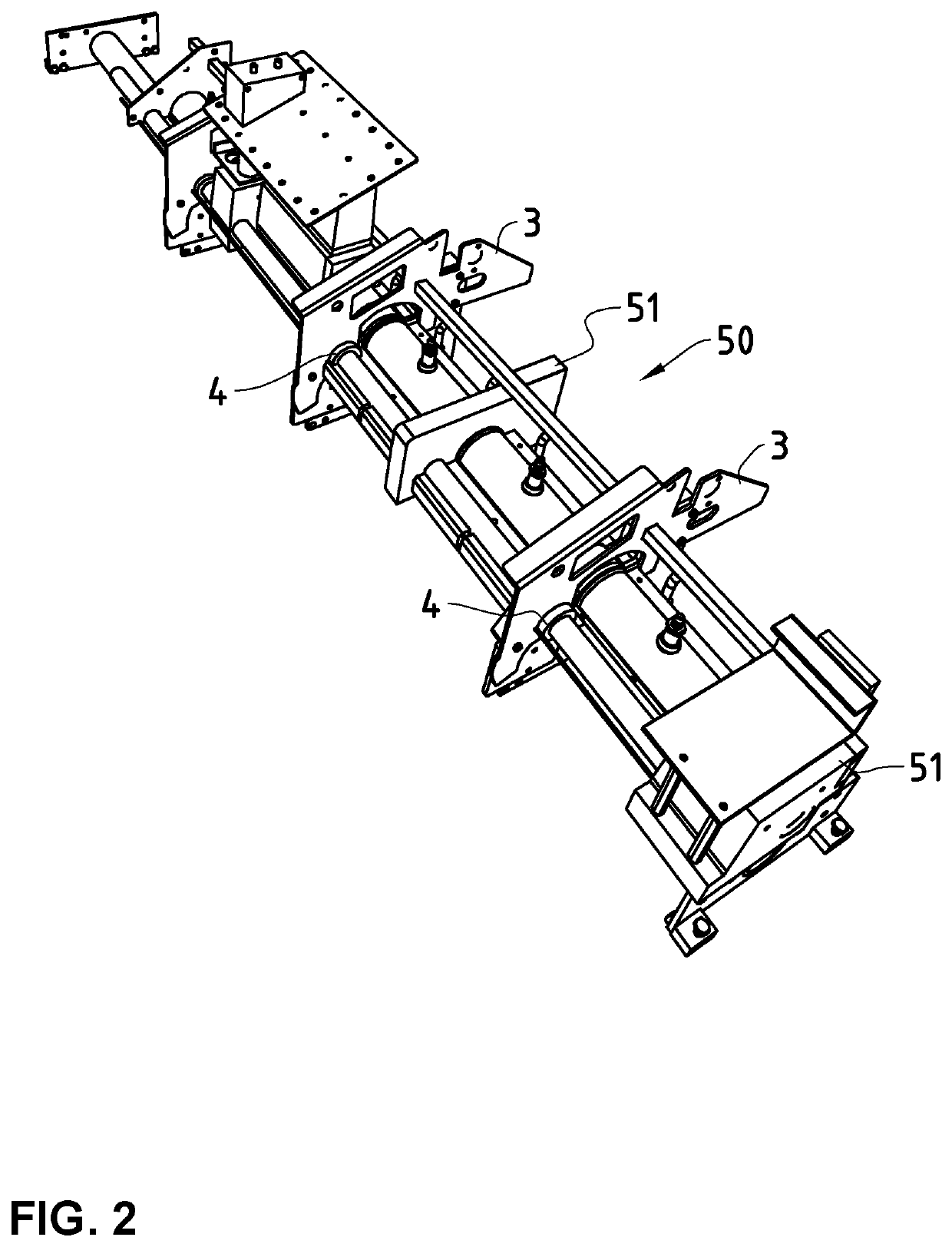 Overmolded body for bar feeder