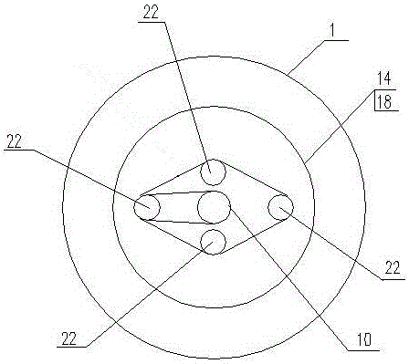 Large fermentation tank stirring device and stirring method