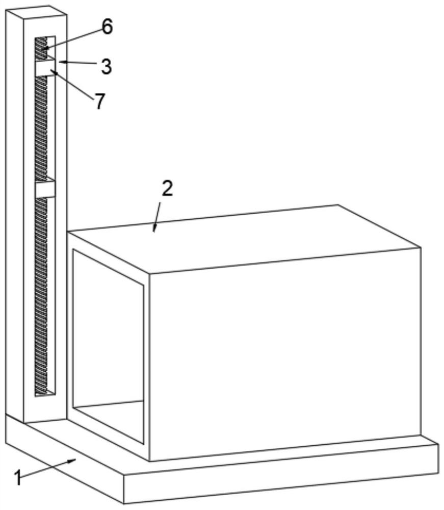 Industrial furnace door sealing device simple in operability