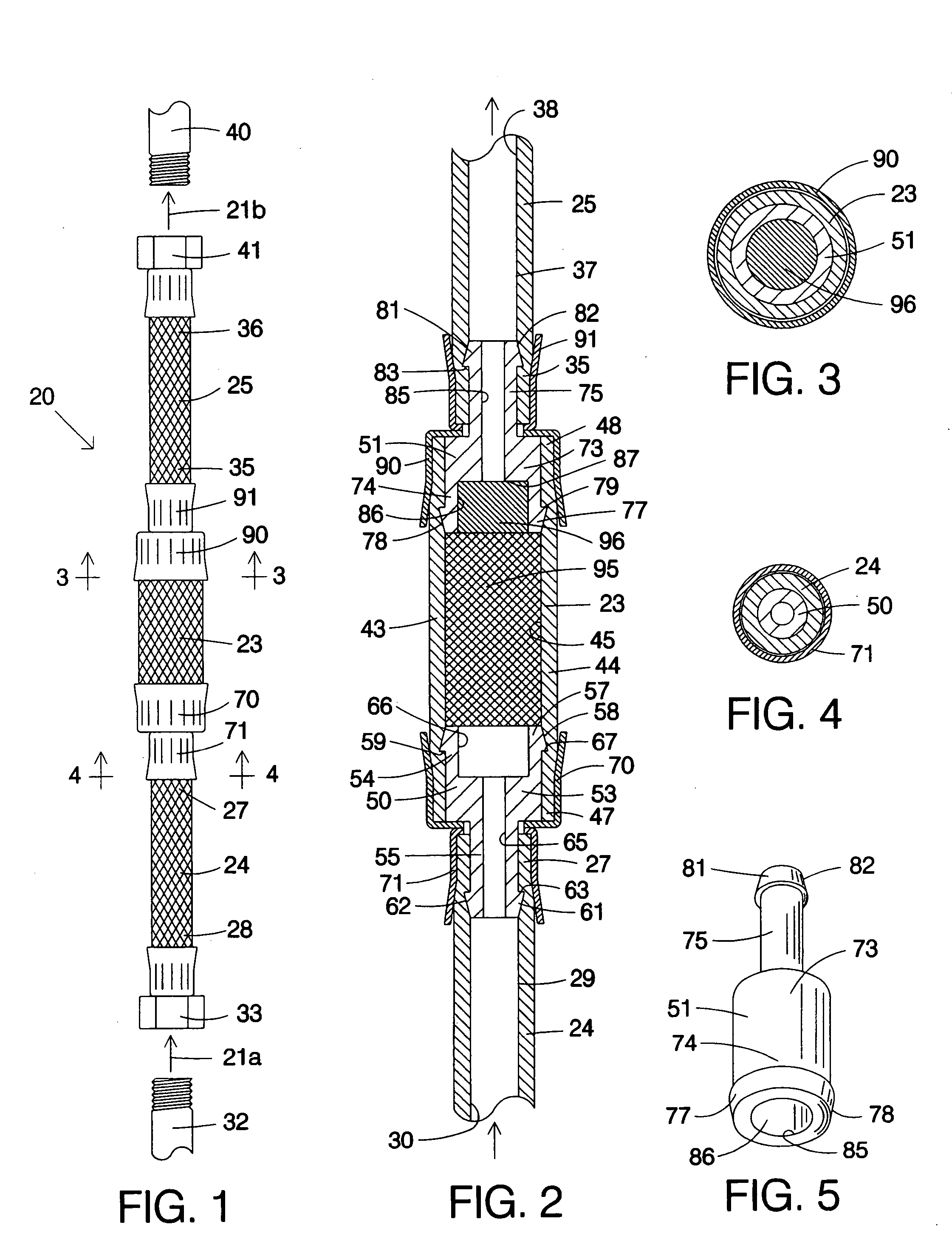 Inline water filter