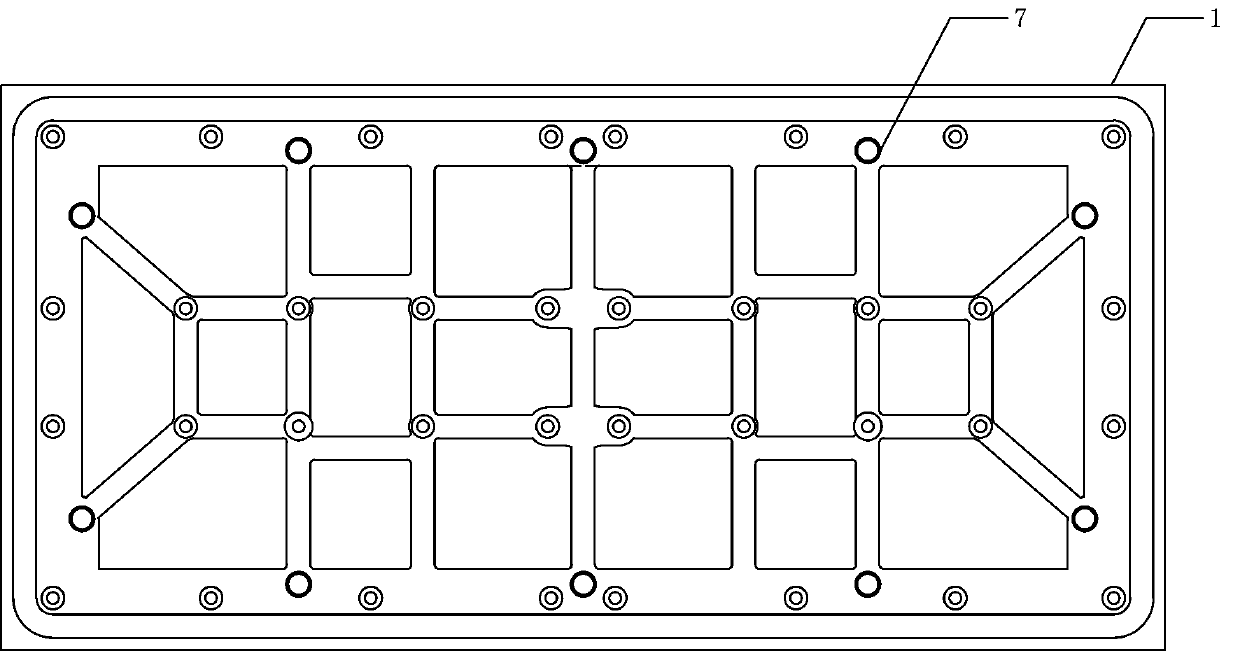 Display screen module bottom shell