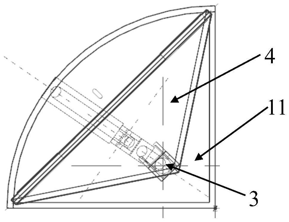 Intelligent classification garbage can with voice-controlled electric push rods