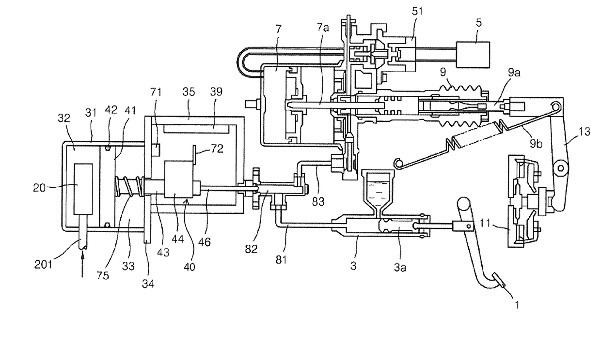 Fuel reducing clutch control apparatus and method for fuel reduction using the same