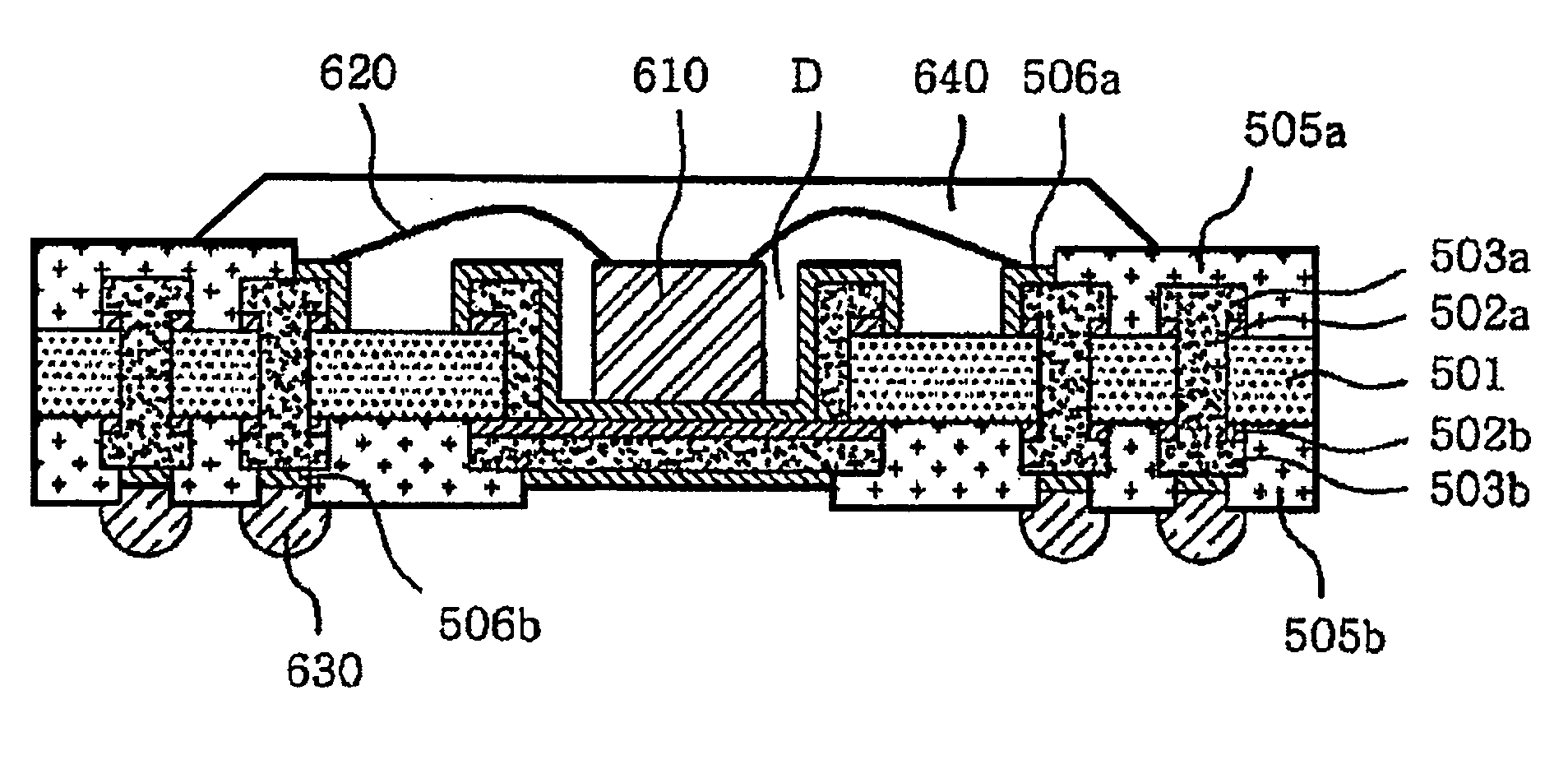 Ball grid array substrate having window and method of fabricating same