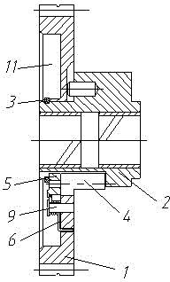 Motor tricycle engine decompression starting mechanism