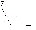 Motor tricycle engine decompression starting mechanism