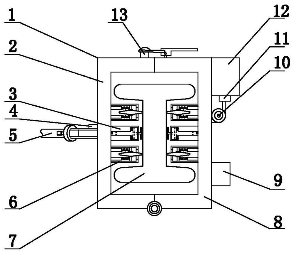 Fall prevention device for climbing tower and its fall suspension treatment method