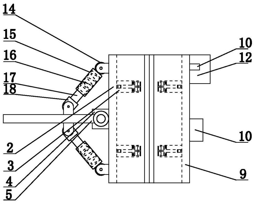 Fall prevention device for climbing tower and its fall suspension treatment method