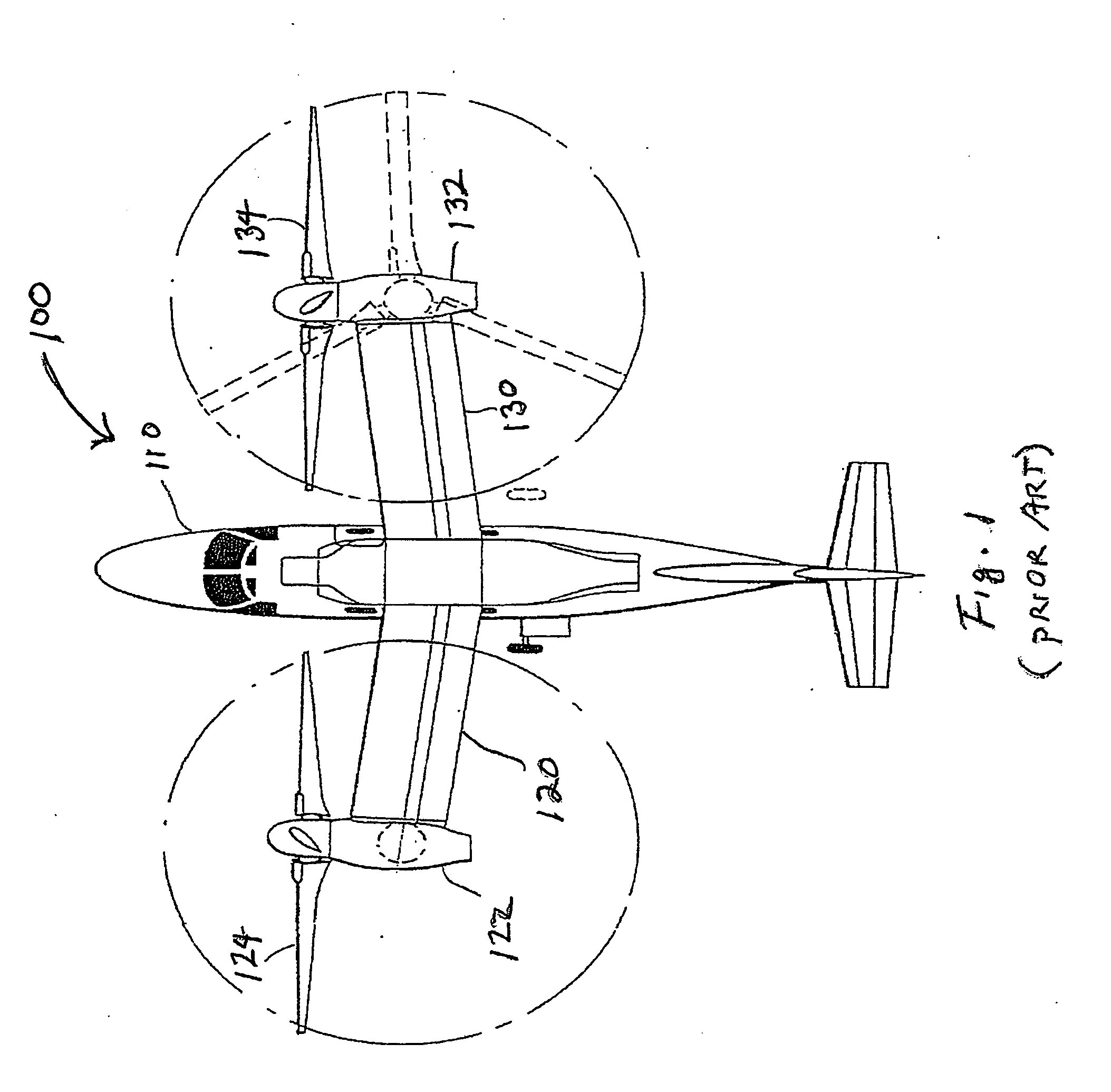 Wing efficiency for tilt-rotor aircraft