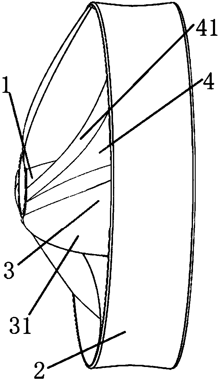 Safe and energy-saving type propeller