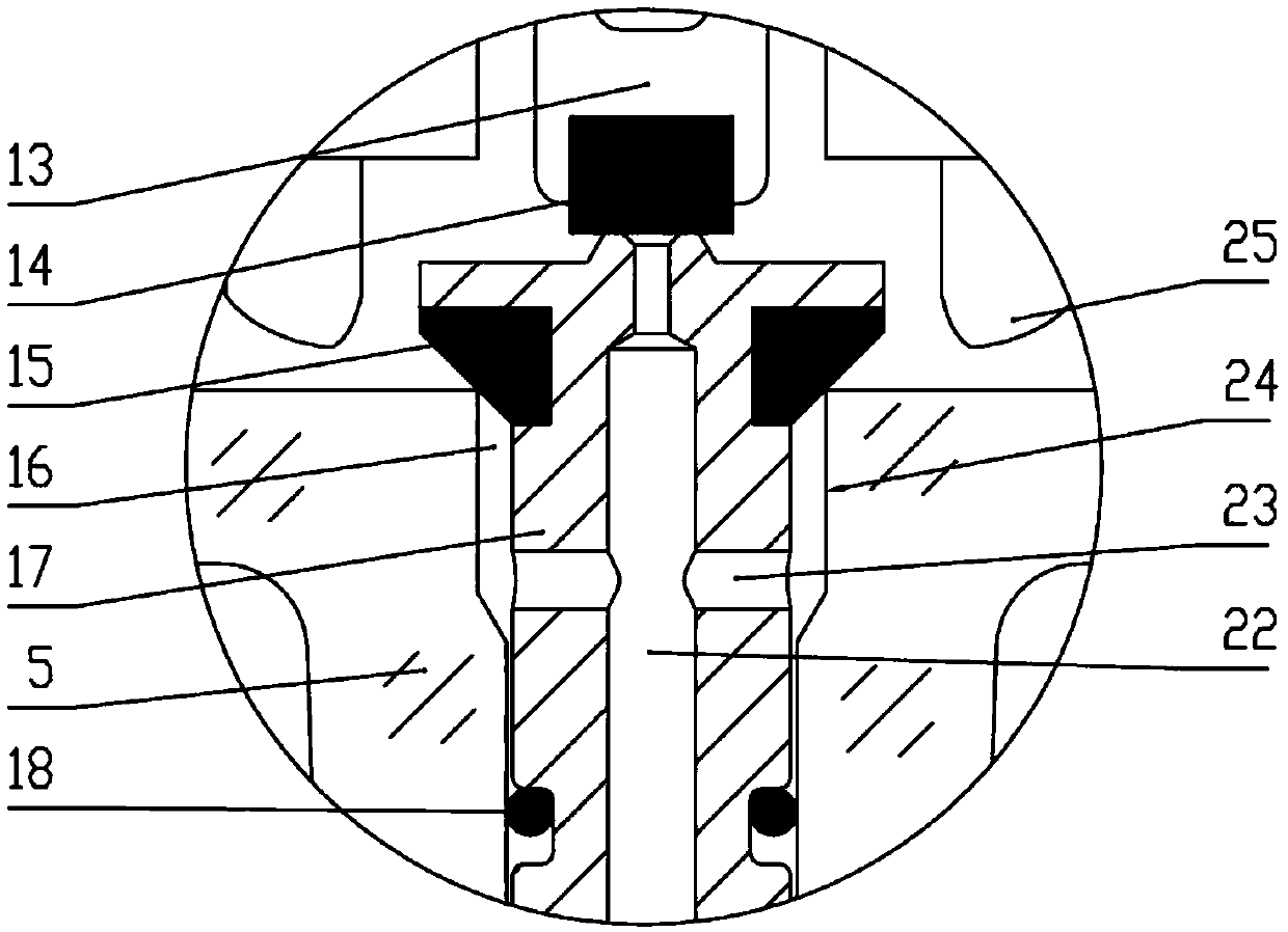 Pulse-type drainage air filter