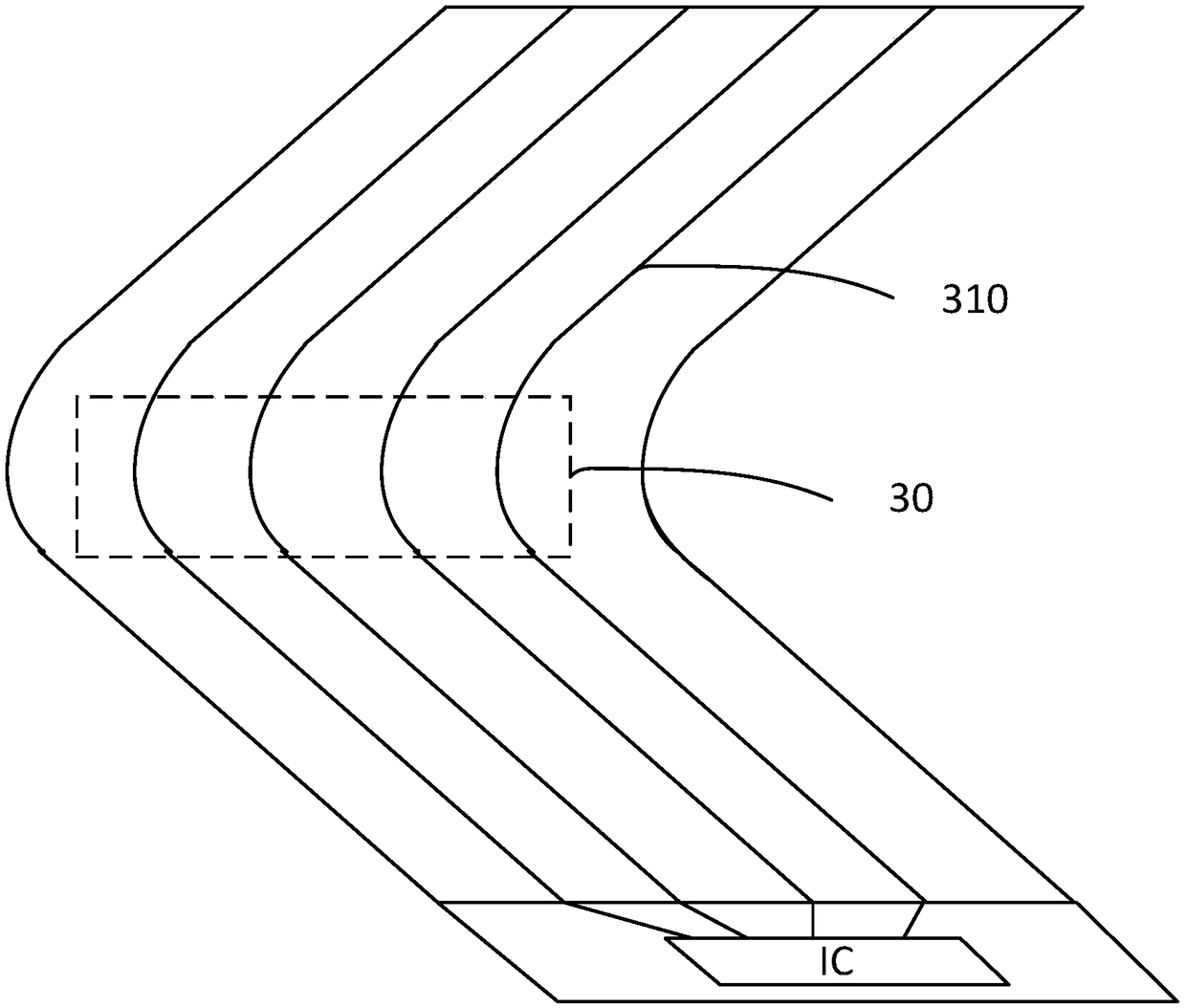 Foldable display panel and display device