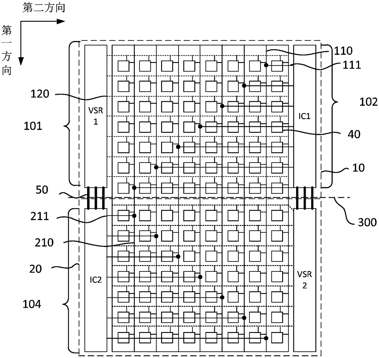 Foldable display panel and display device