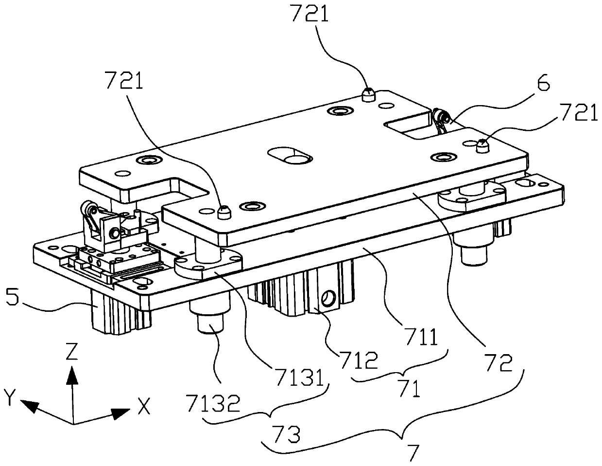 Automatic line pressure maintaining mechanism