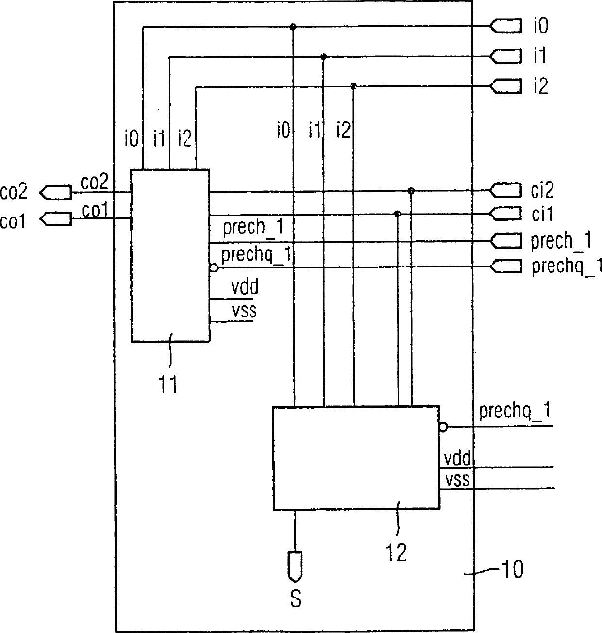 Carry-ripple adder