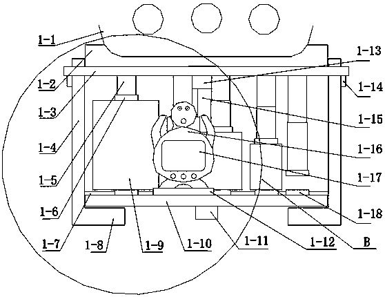 Unmanned Aerial Vehicle Delivery Airborne Robot Handover Cargo Express Device and Implementation Method